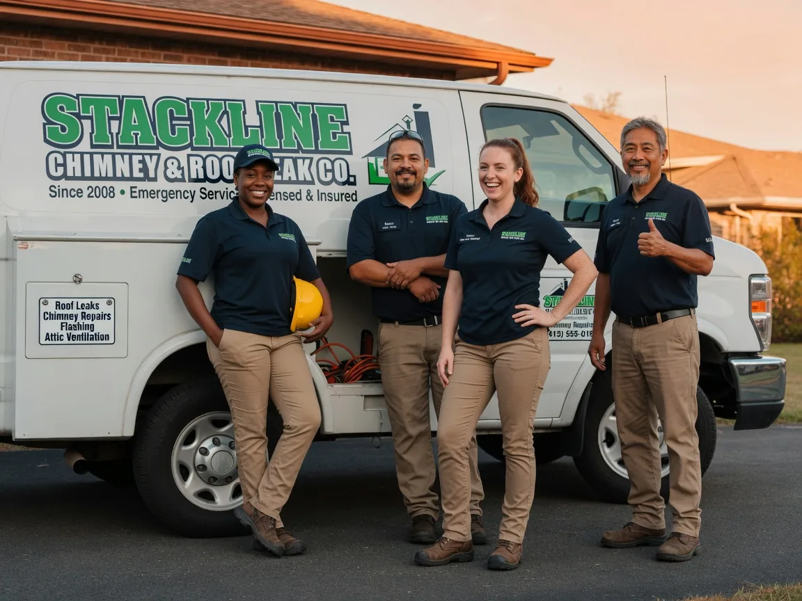 Chimney flashing repair company in Turner, OR
